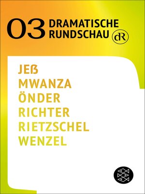 cover image of Dramatische Rundschau 03